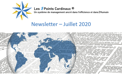 Les 5 Points Cardinaux – Newsletter juillet 2020